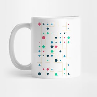 Amazing Geometric Animated Shape Pattern #4 Mug